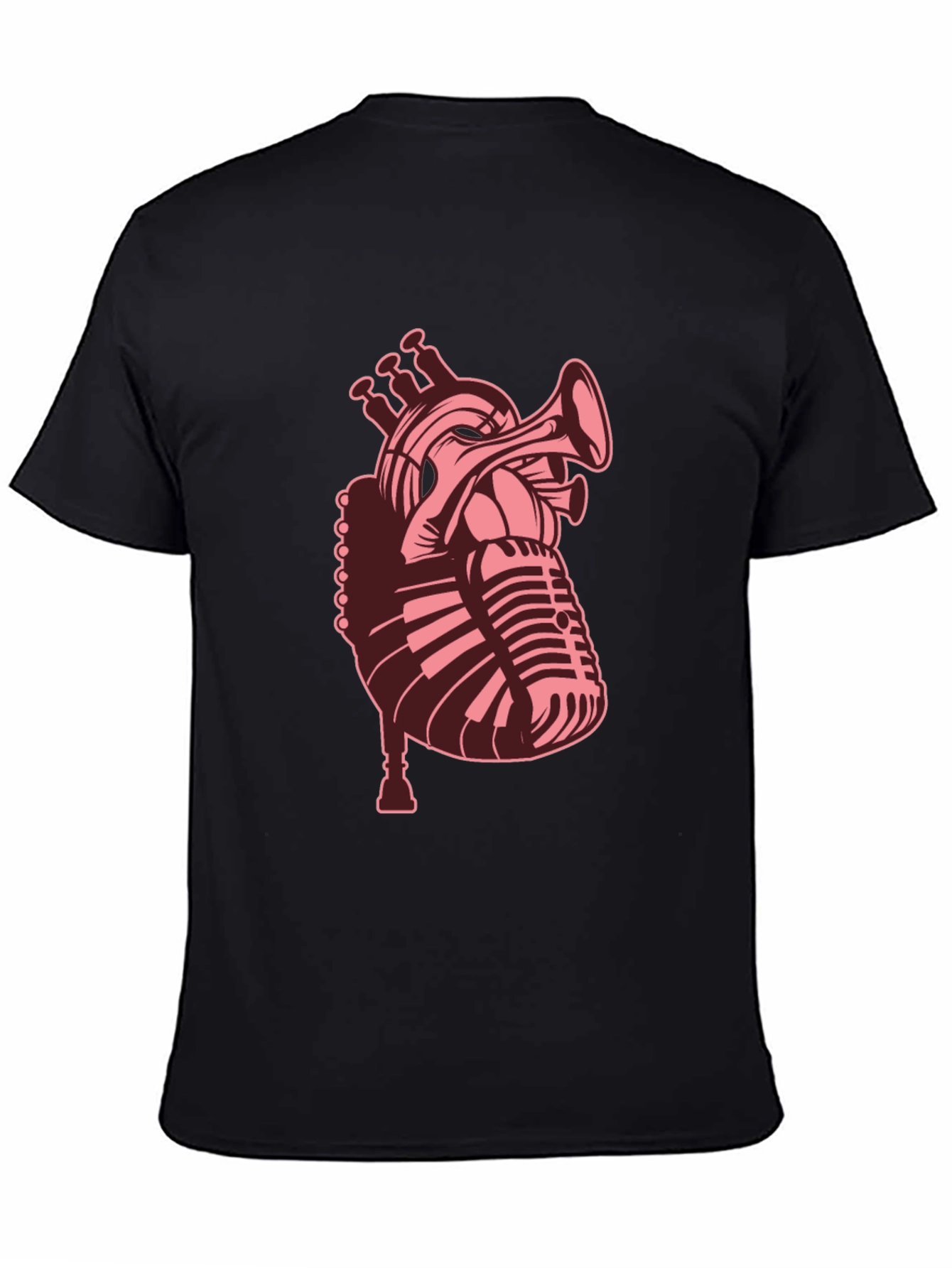 Musical Heart T-Shirt - Stylish Graphic Tee