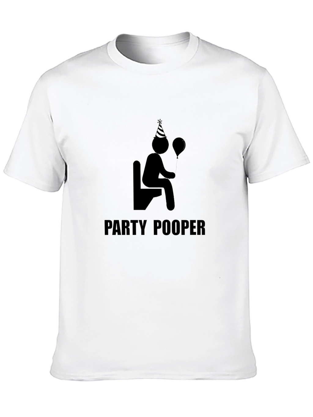 Party Pooper T-Shirt - Funny Graphic Tee