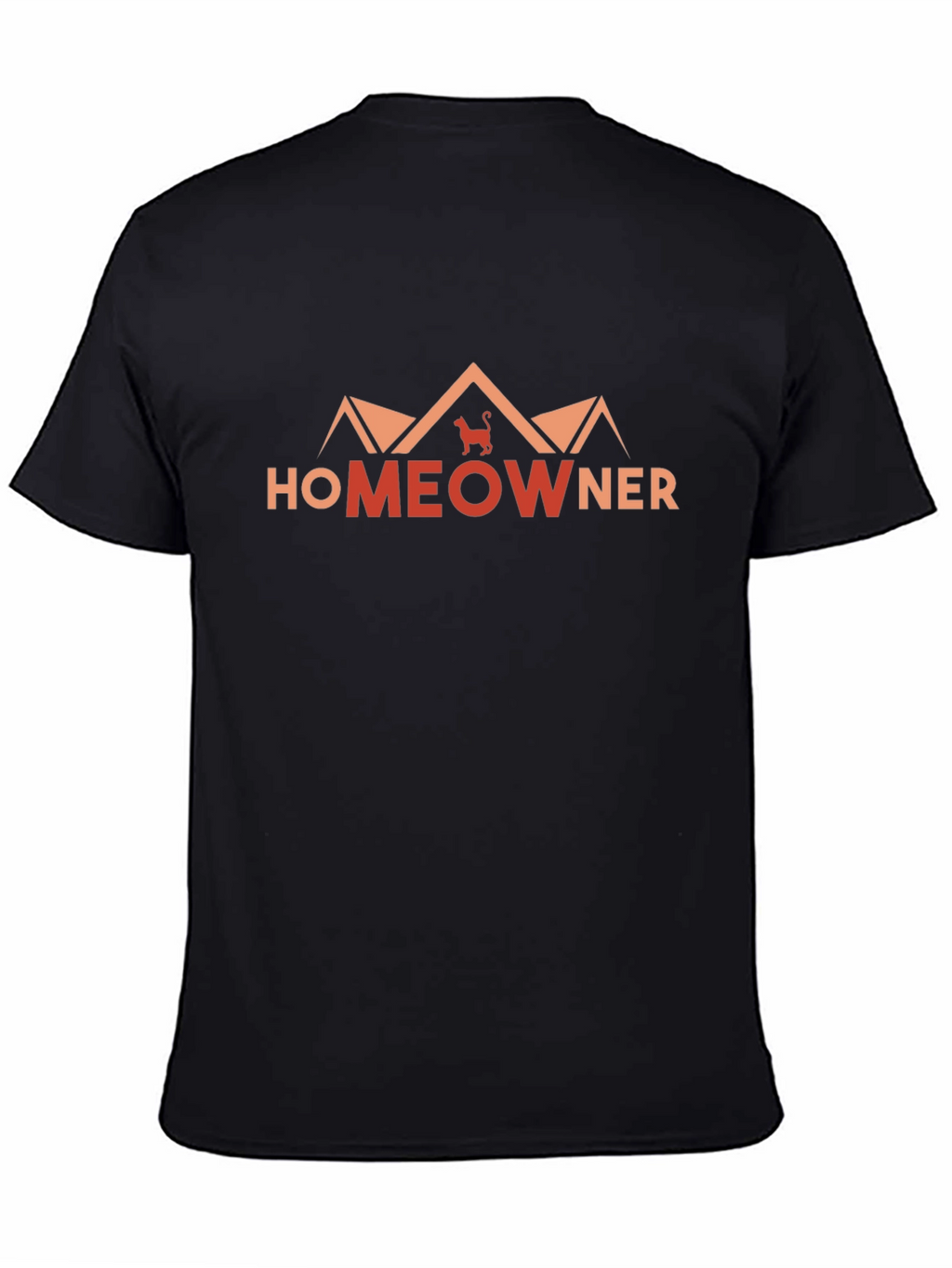 Homeowner Cat Graphic T-Shirt
