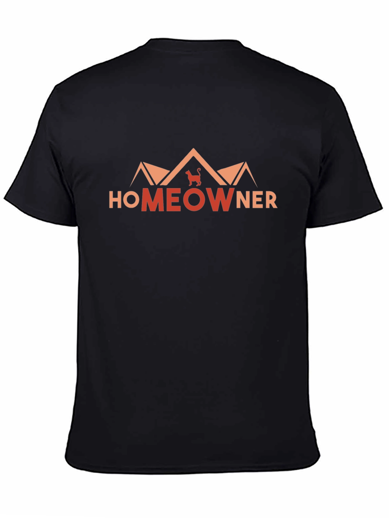Homeowner Cat Graphic T-Shirt