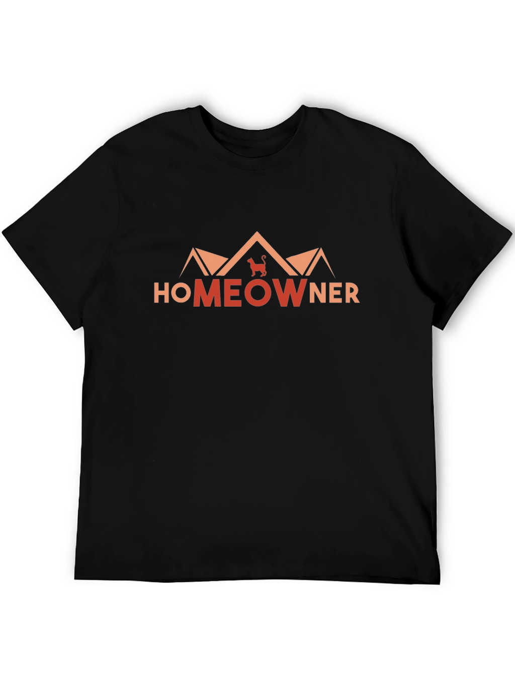 Homeowner Cat Graphic T-Shirt