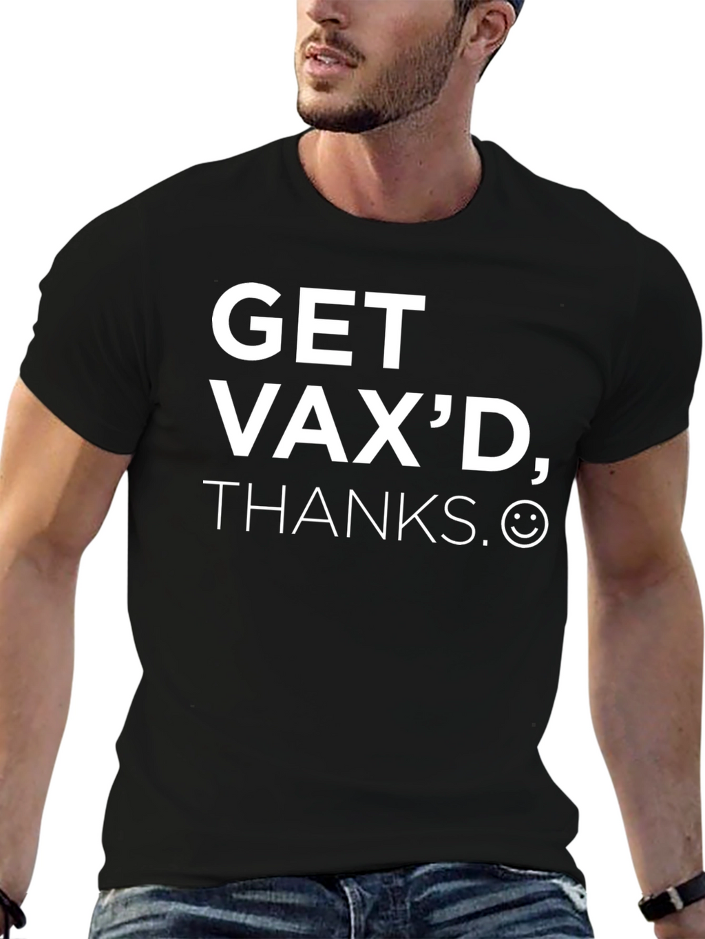 Get Vaxd Thanks Graphic Tee
