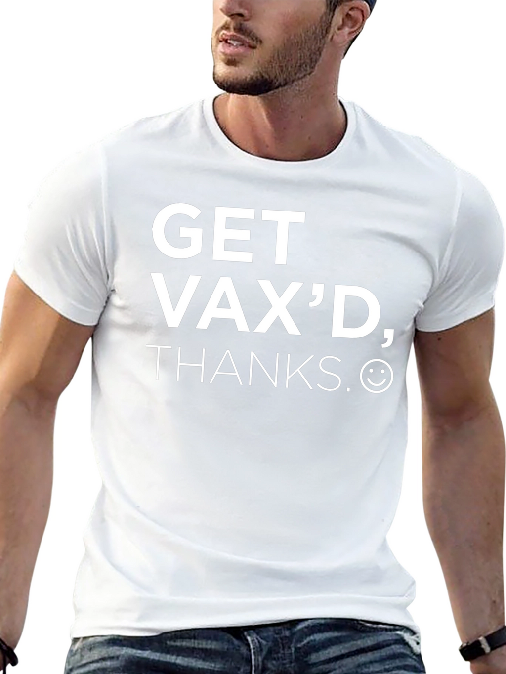 Get Vaxd Thanks Graphic Tee