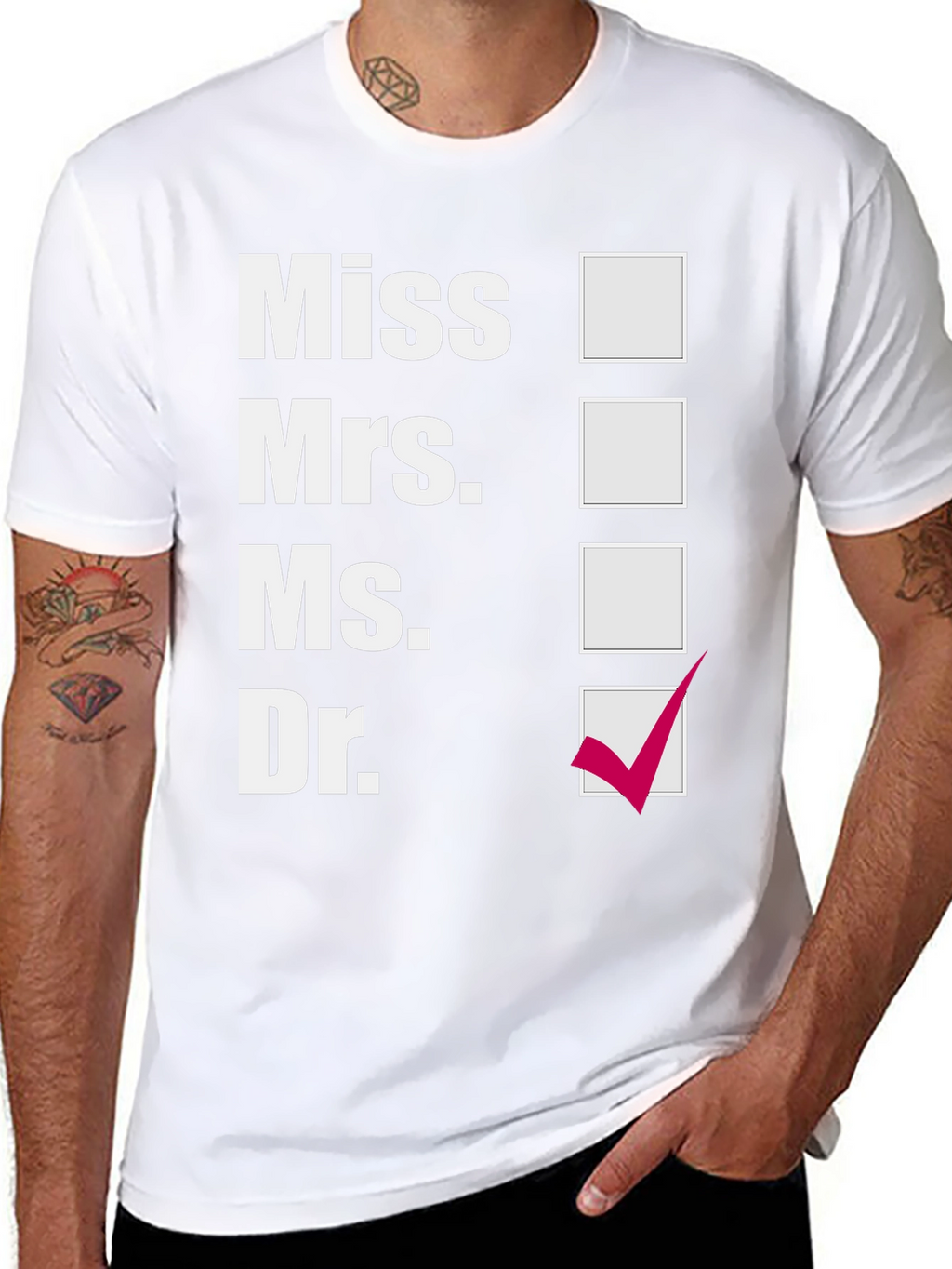 Doctor Checkbox T-Shirt - Medical Humor