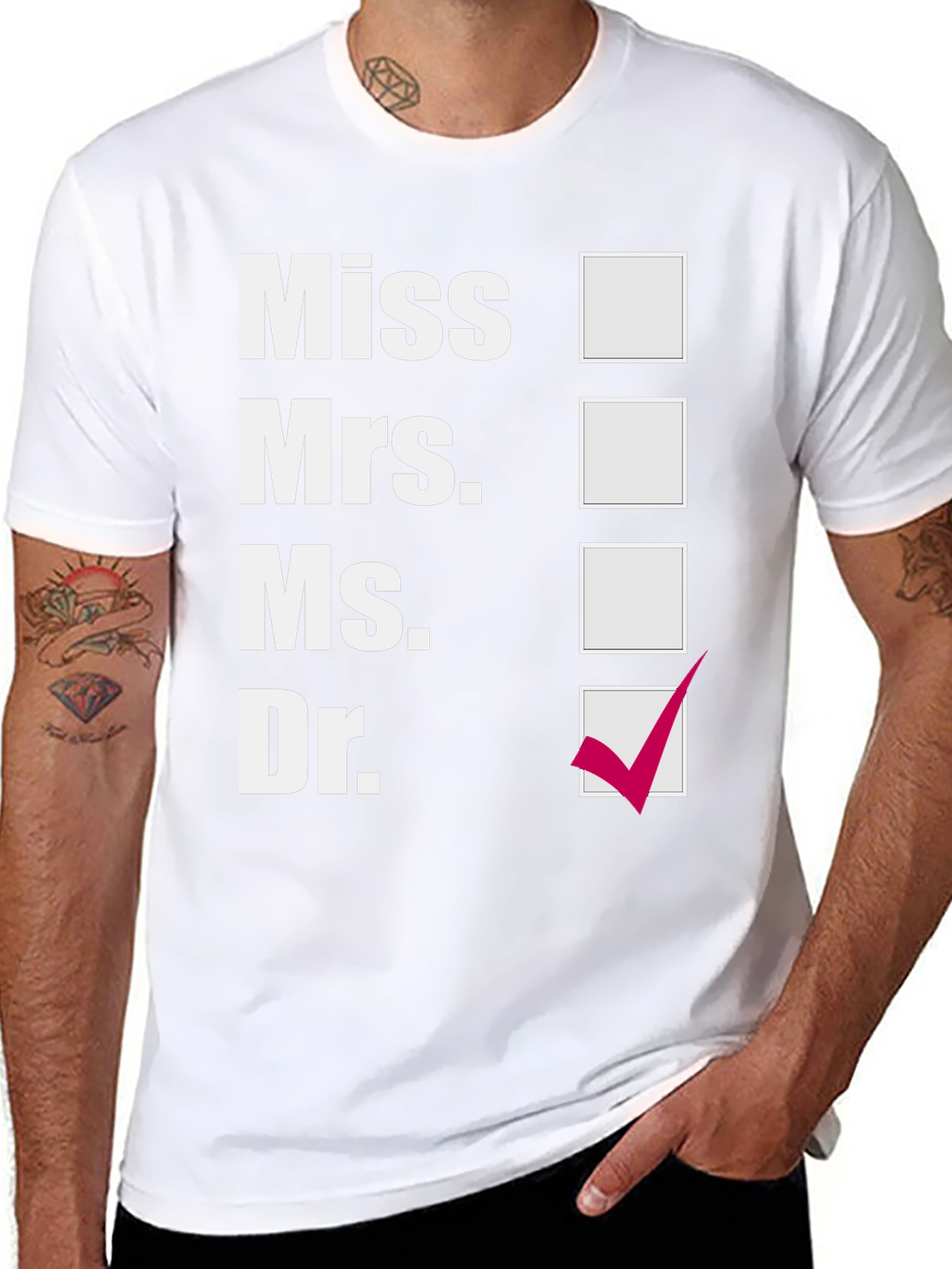 Doctor Checkbox T-Shirt - Medical Humor