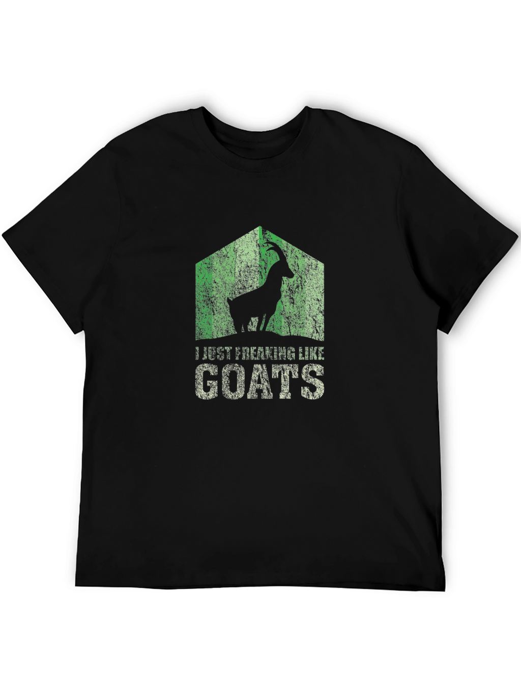 Goat Lover T-Shirt - I Just Freaking Like Goats