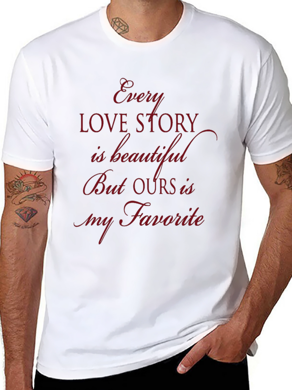 Every Love Story T-Shirt - Romantic Graphic Tee