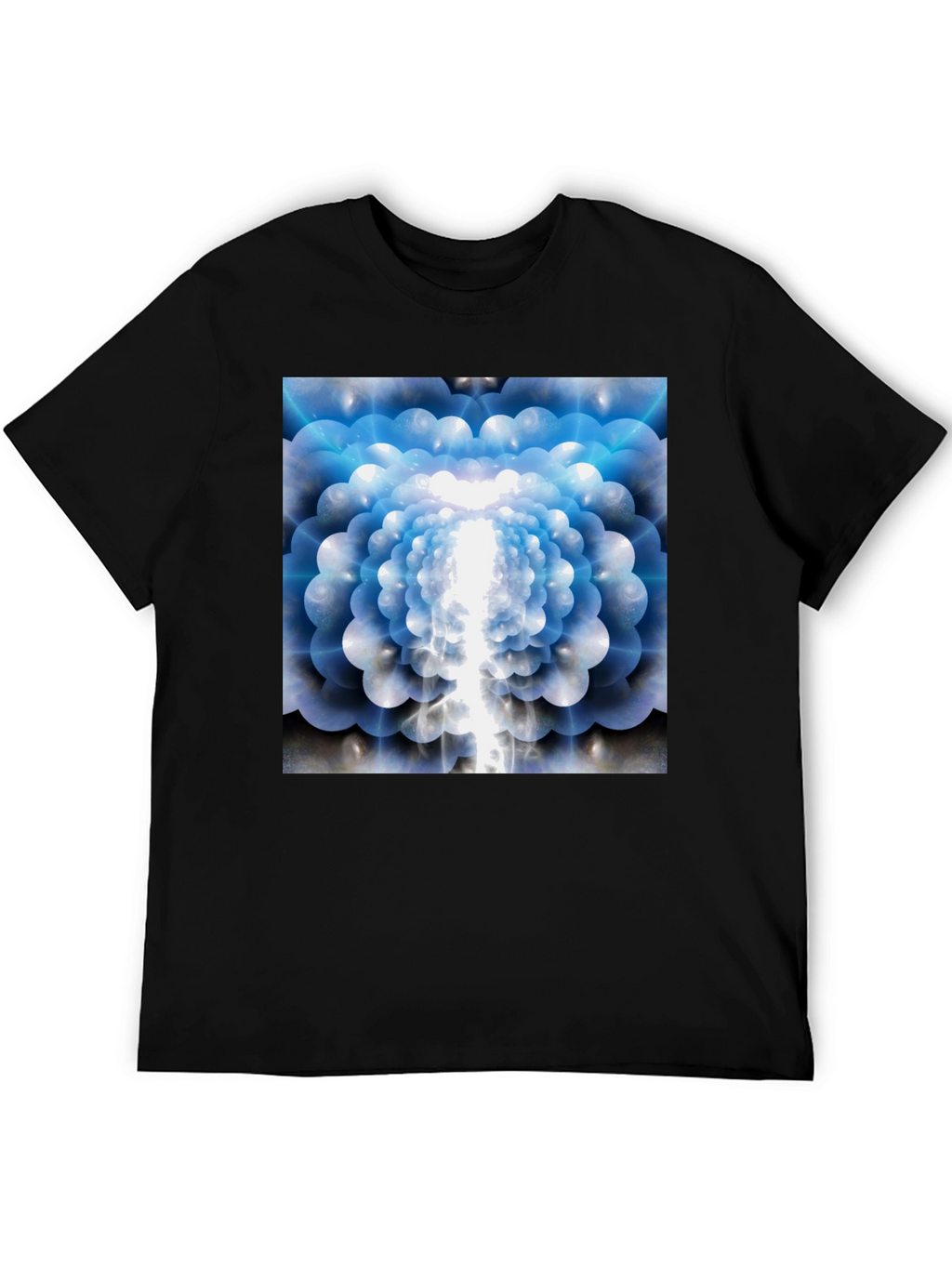 Abstract Flower T-Shirt - Soft Cotton Tee