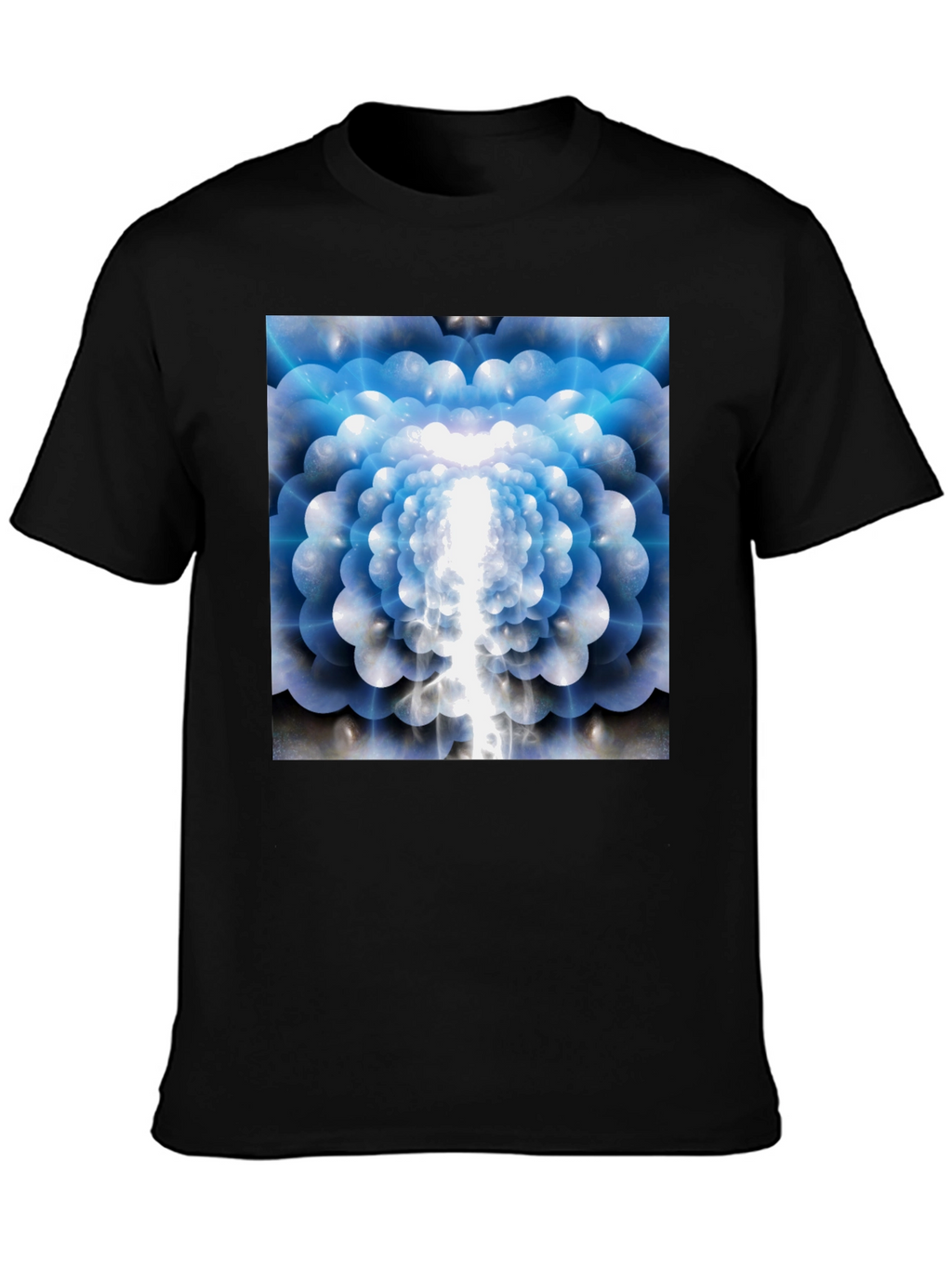 Abstract Flower T-Shirt - Soft Cotton Tee
