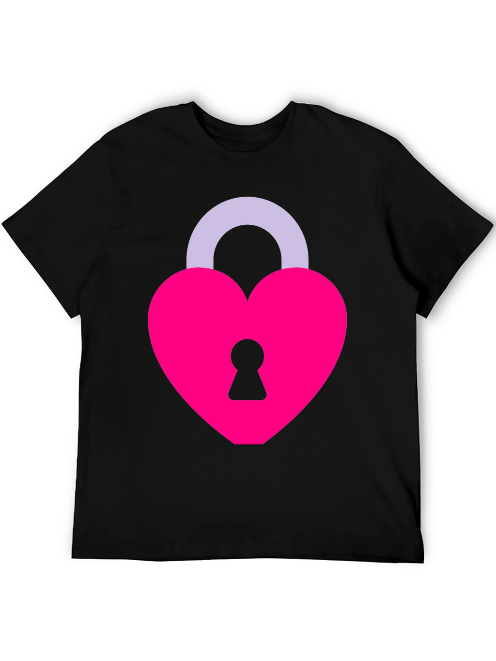 Heart Lock T-Shirt - Love Symbol Tee