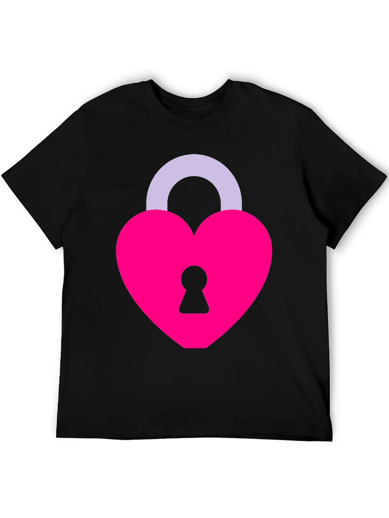 Heart Lock T-Shirt - Love Symbol Tee