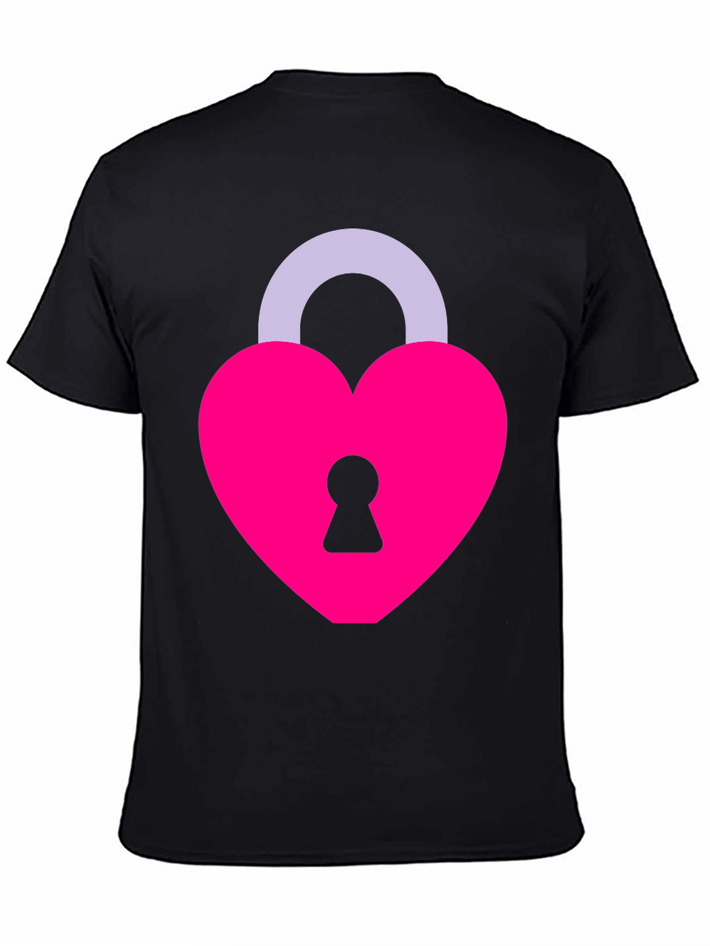 Heart Lock T-Shirt - Love Symbol Tee