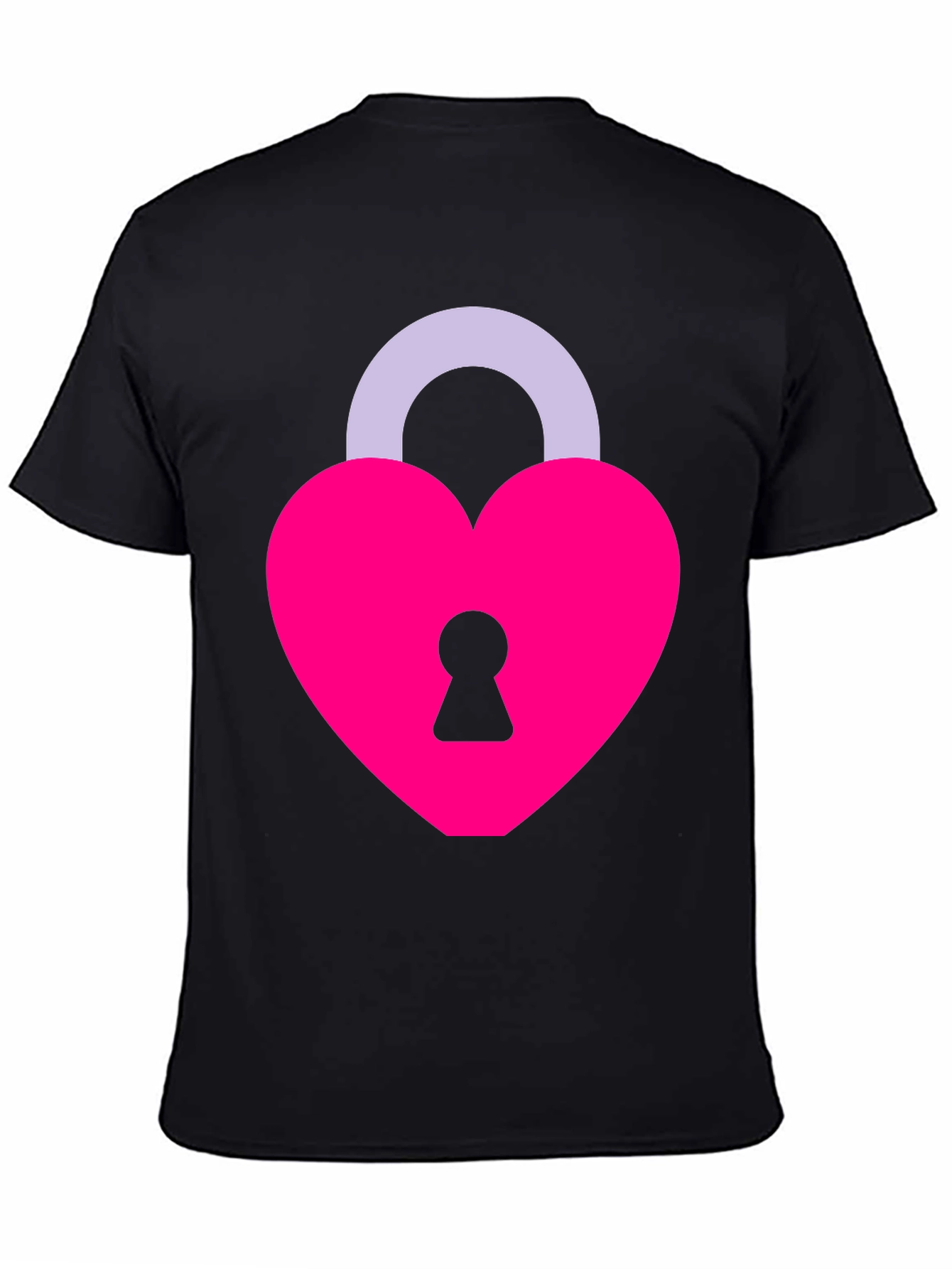 Heart Lock T-Shirt - Love Symbol Tee