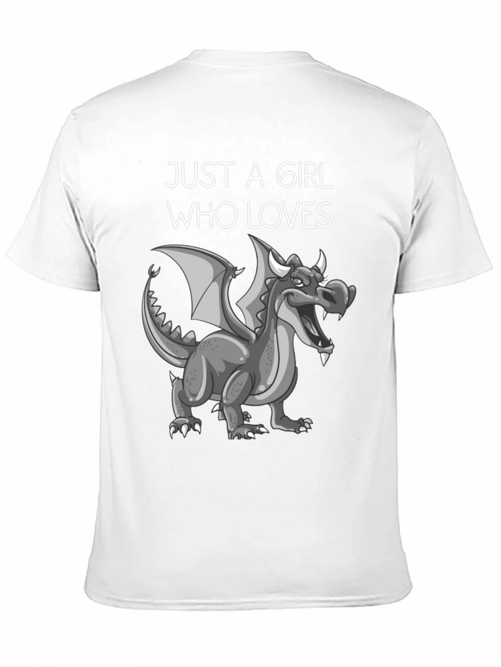 Just A Girl Who Loves Dragons - Graphic Tee