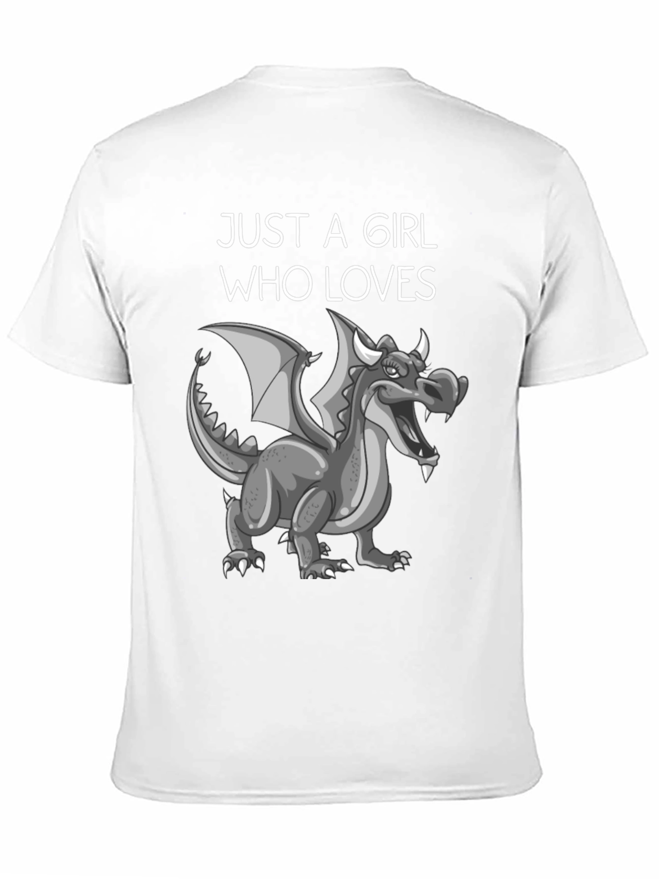 Just A Girl Who Loves Dragons - Graphic Tee