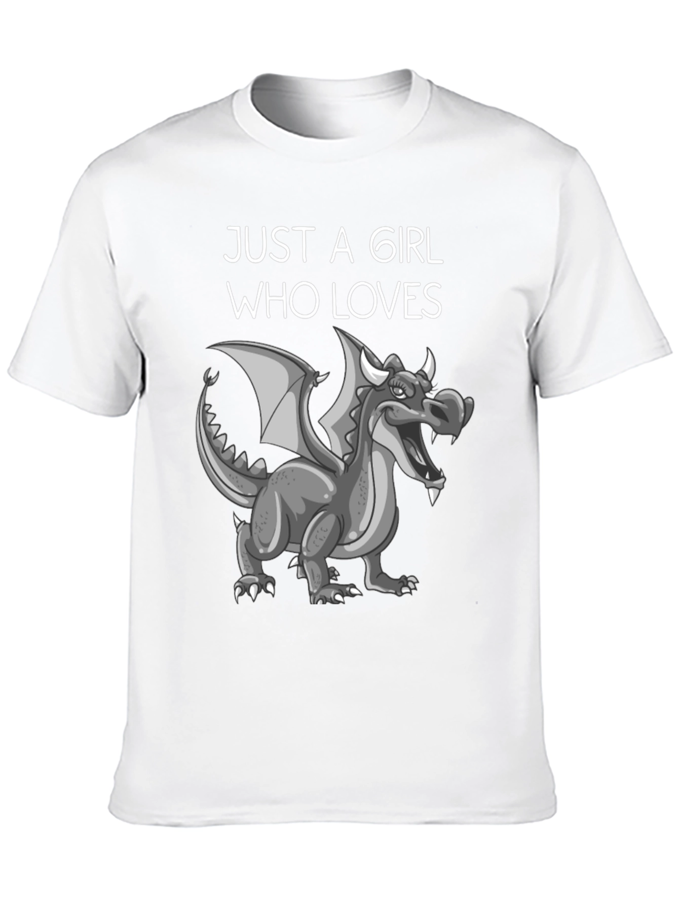 Just A Girl Who Loves Dragons - Graphic Tee