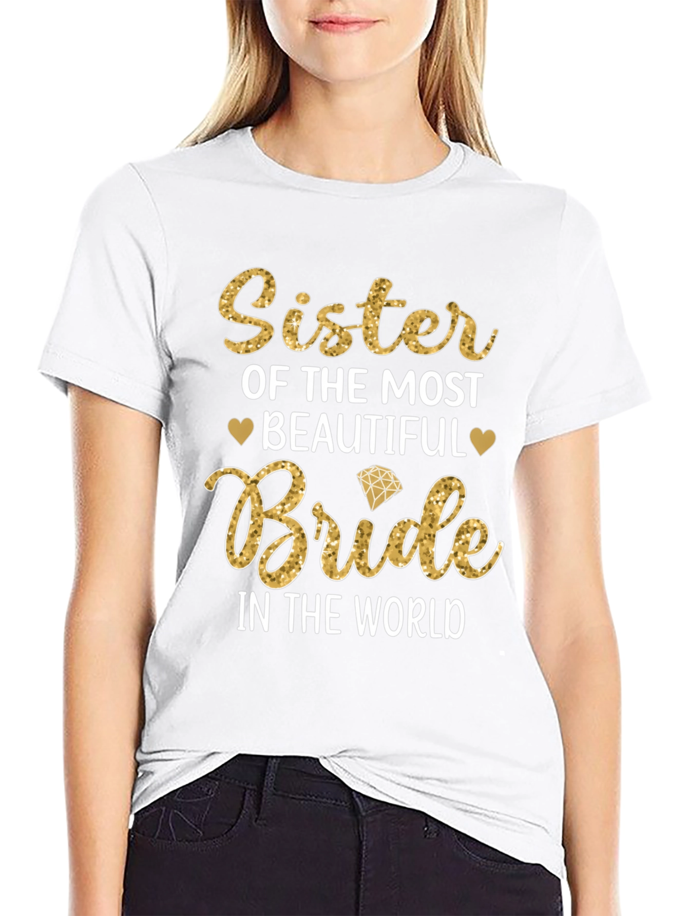 Sister of the Bride T-Shirt - Wedding Party Tee