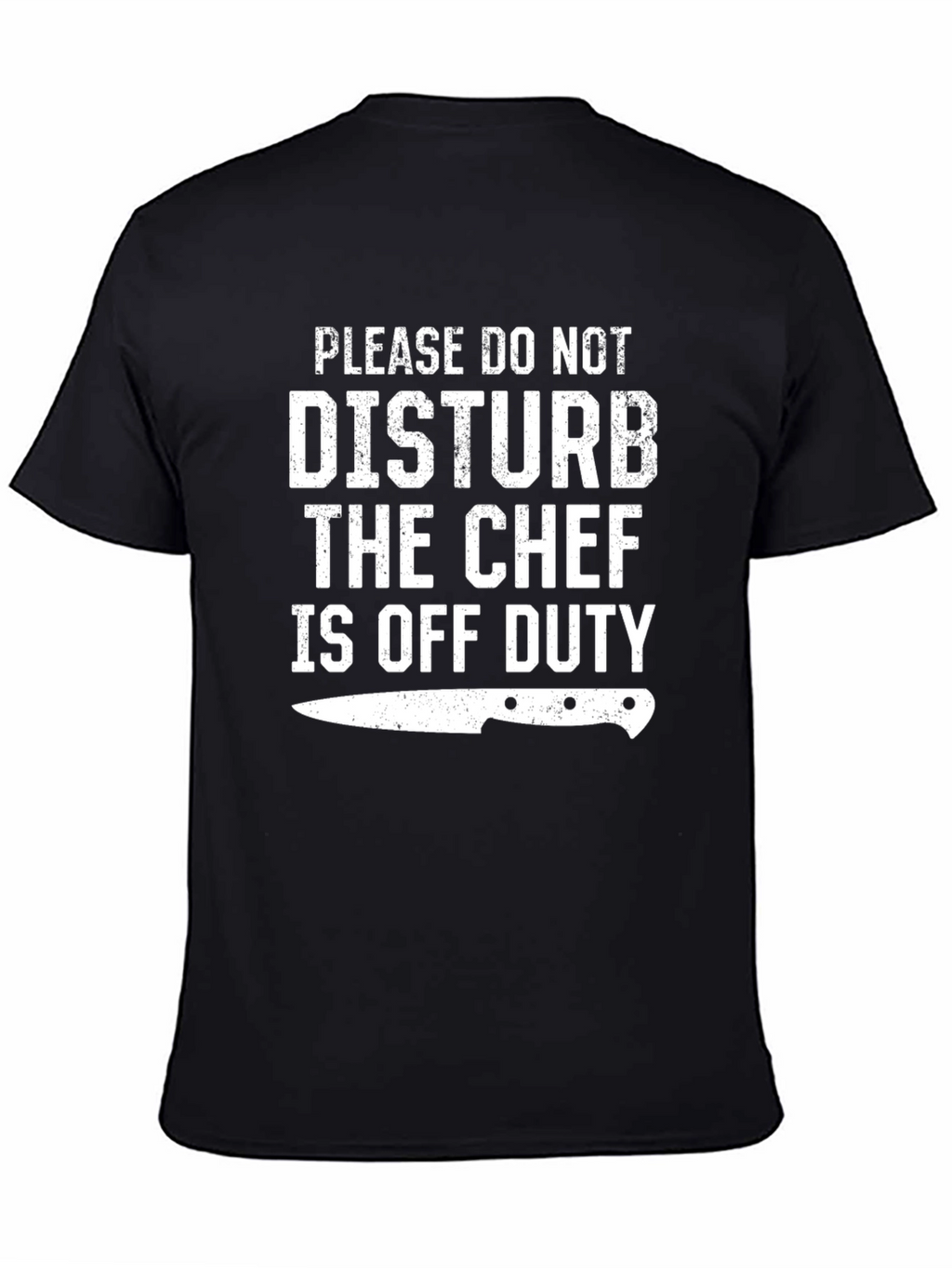 Chef Off Duty T-Shirt - Funny Kitchen Staff Apparel