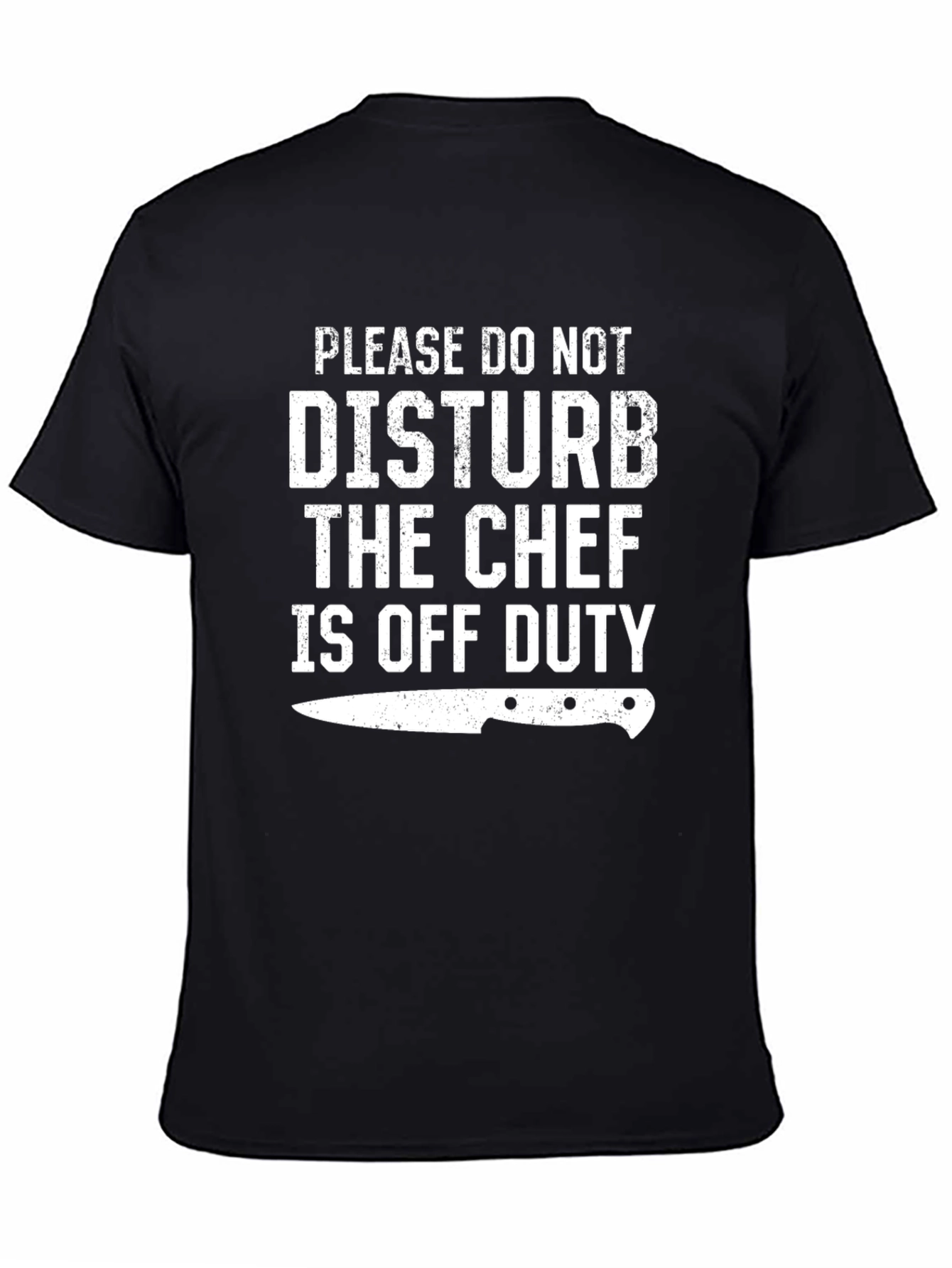 Chef Off Duty T-Shirt - Funny Kitchen Staff Apparel
