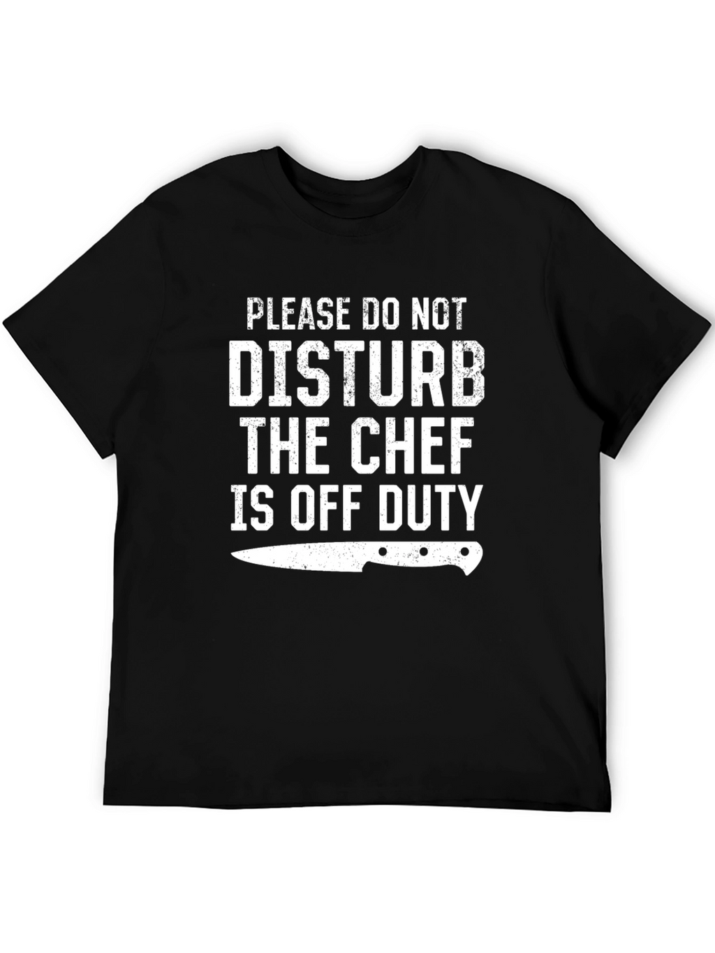 Chef Off Duty T-Shirt - Funny Kitchen Staff Apparel