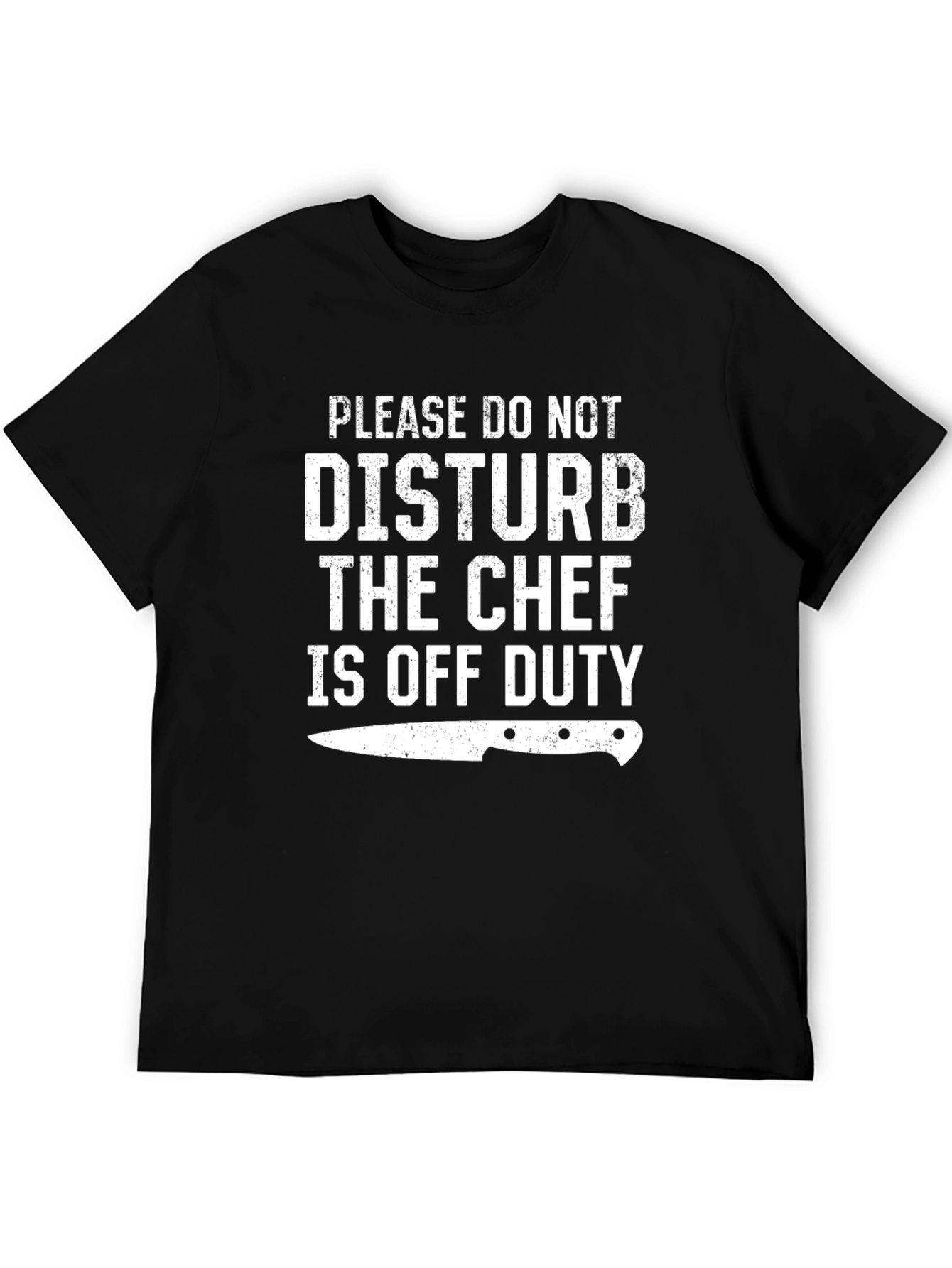 Chef Off Duty T-Shirt - Funny Kitchen Staff Apparel