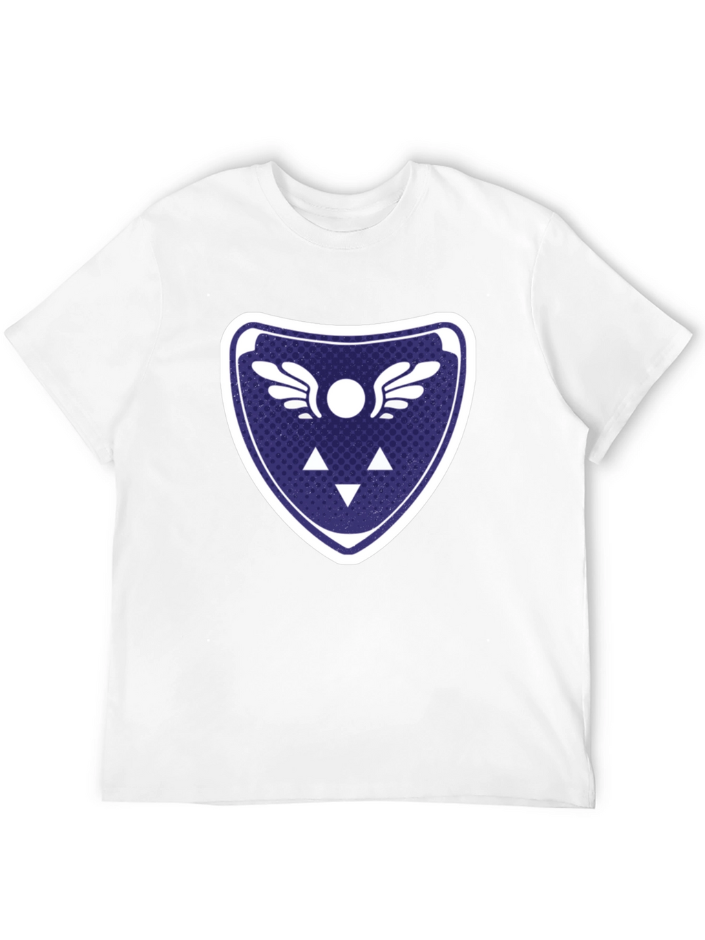 Emblem Graphic Print Mens T-Shirt