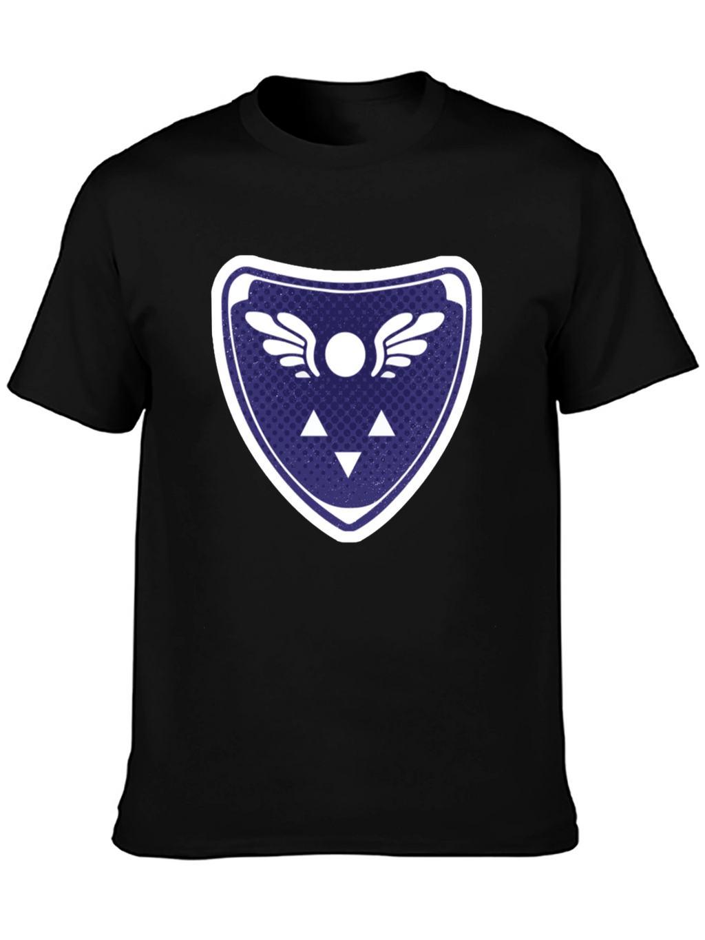 Emblem Graphic Print Mens T-Shirt
