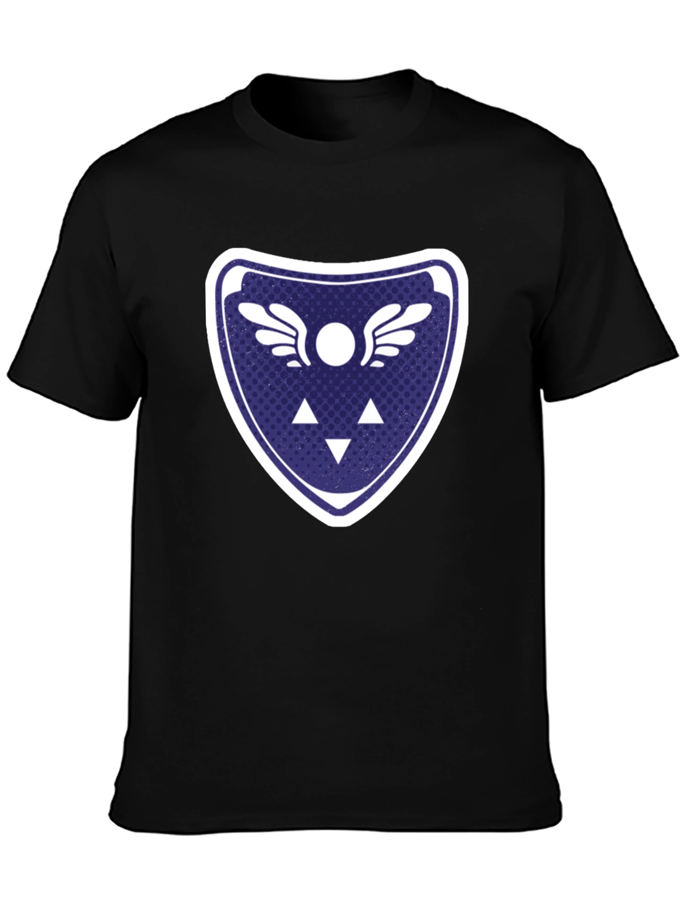 Emblem Graphic Print Mens T-Shirt