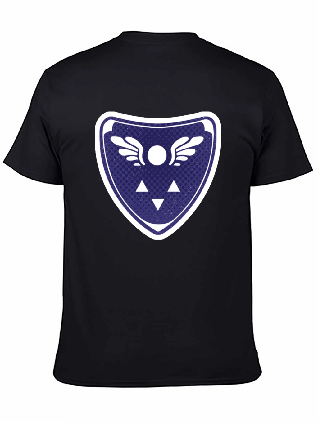 Emblem Graphic Print Mens T-Shirt