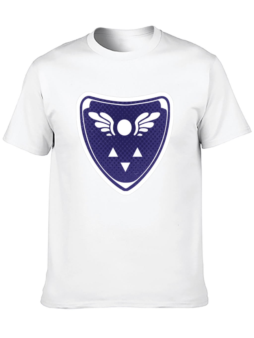 Emblem Graphic Print Mens T-Shirt
