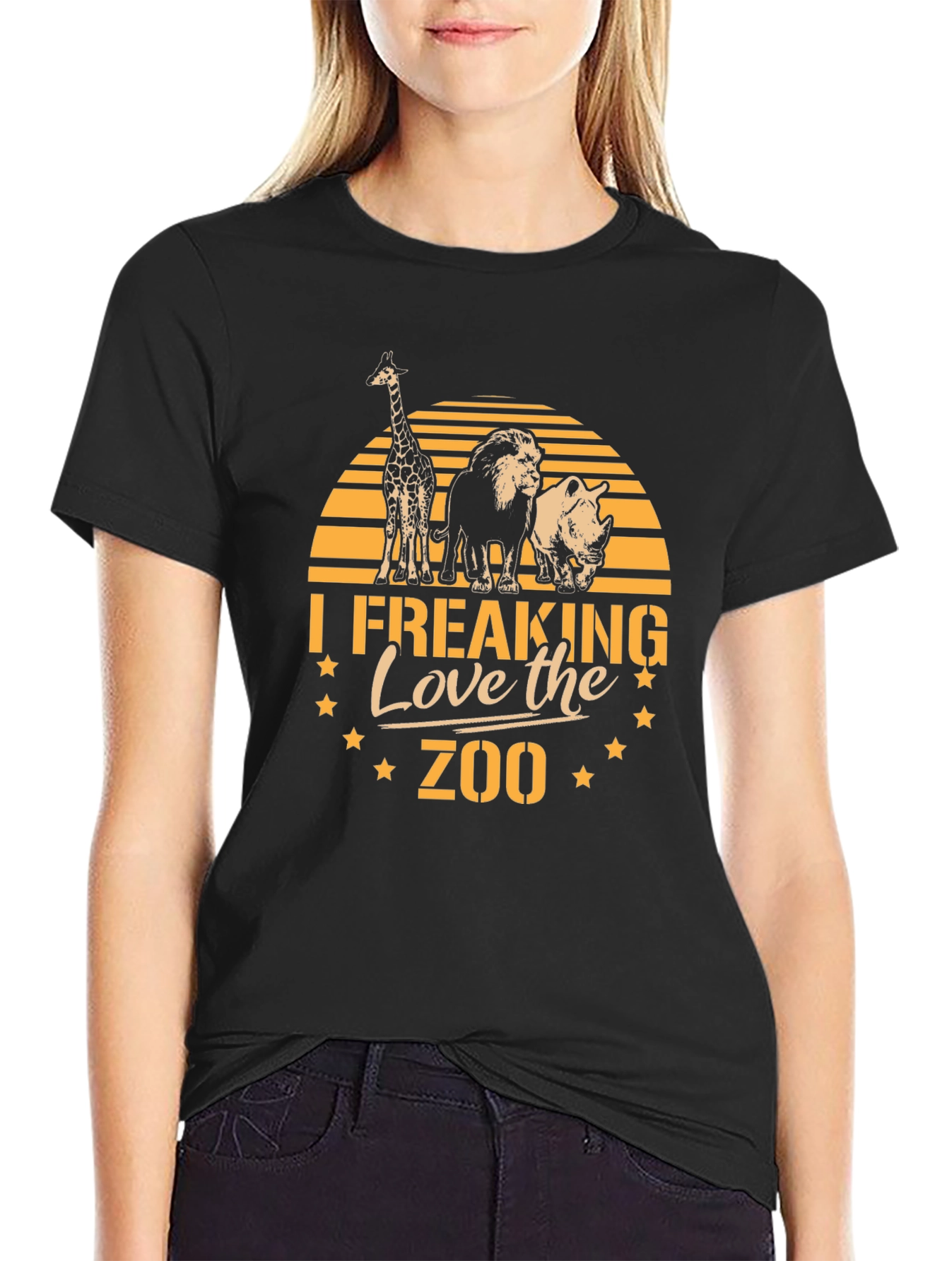 I Freaking Love the Zoo Graphic T-Shirt