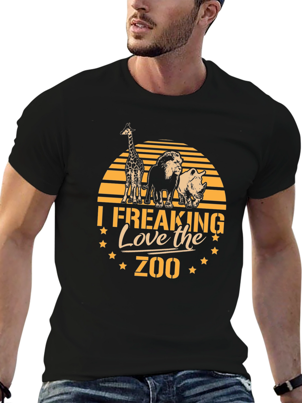 I Freaking Love the Zoo Graphic T-Shirt