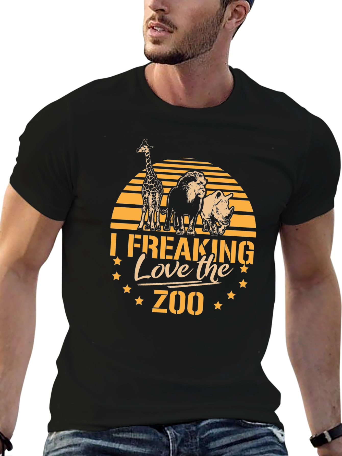 I Freaking Love the Zoo Graphic T-Shirt