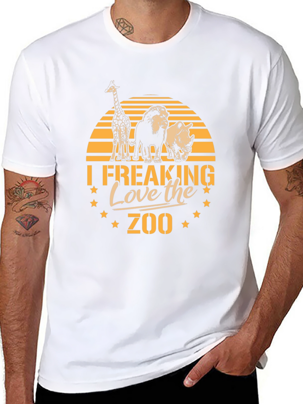 I Freaking Love the Zoo Graphic T-Shirt