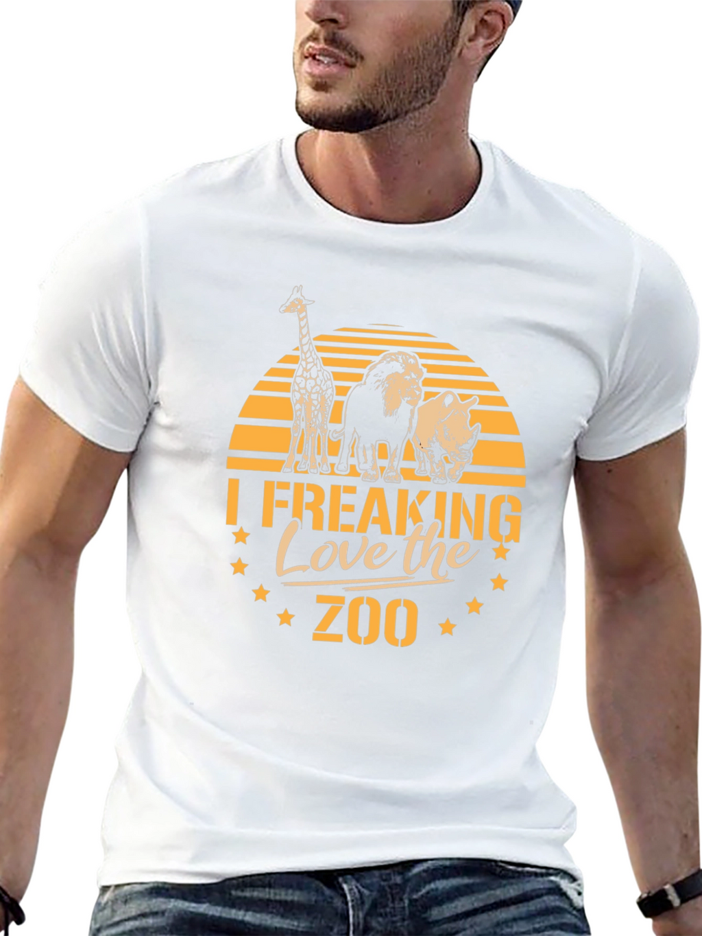 I Freaking Love the Zoo Graphic T-Shirt