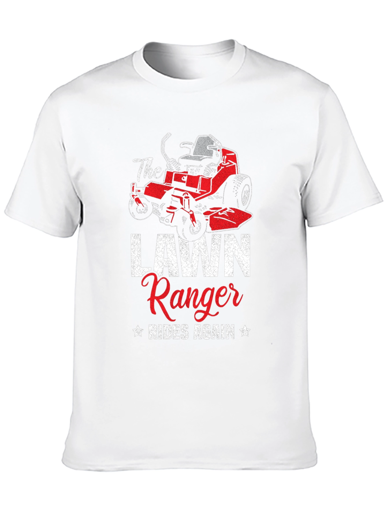 Lawn Ranger Rides Again T-Shirt