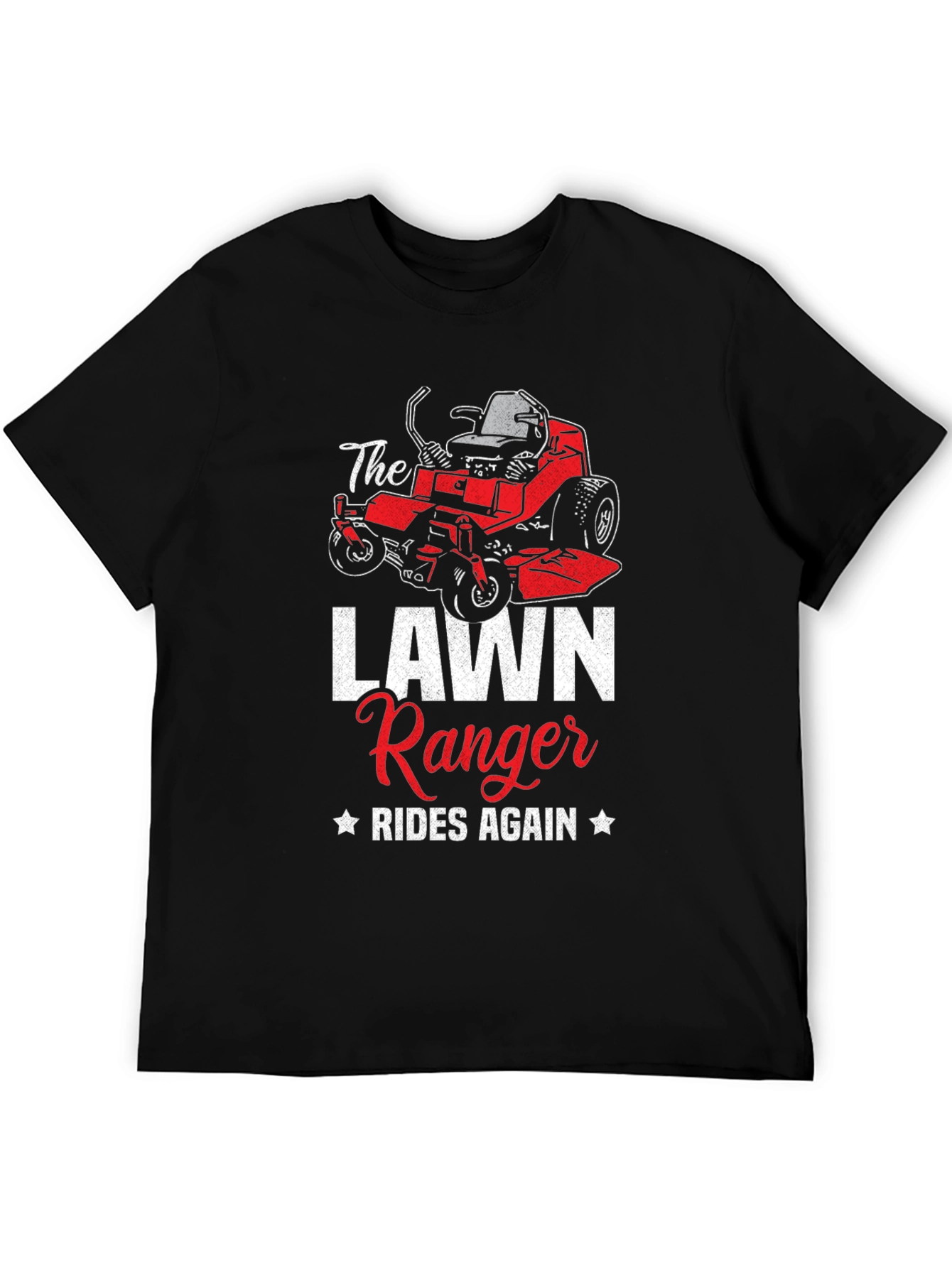 Lawn Ranger Rides Again T-Shirt
