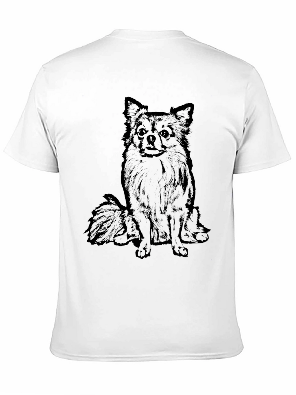 Black Dog Graphic Tee - Soft Cotton Blend