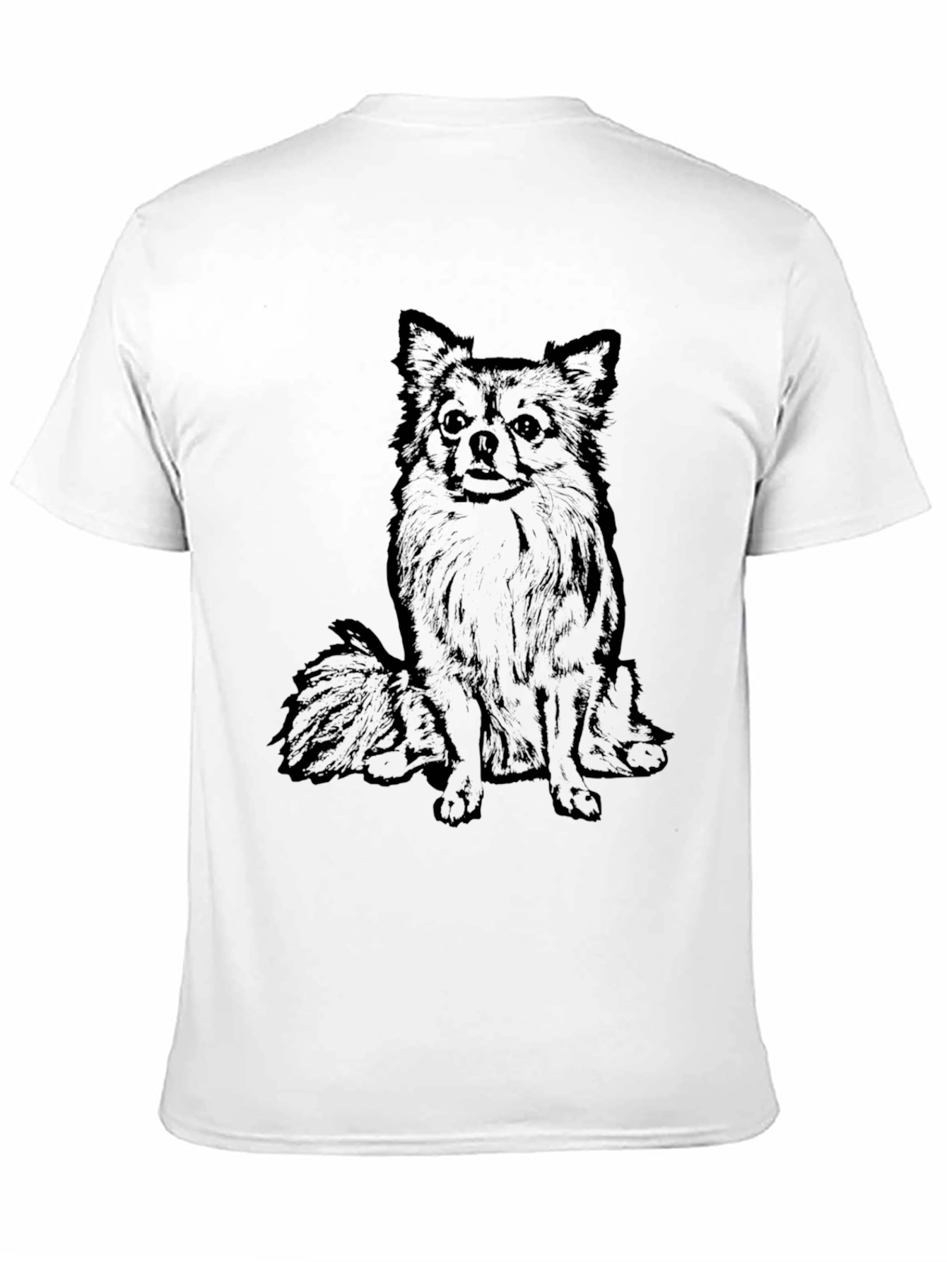 Black Dog Graphic Tee - Soft Cotton Blend