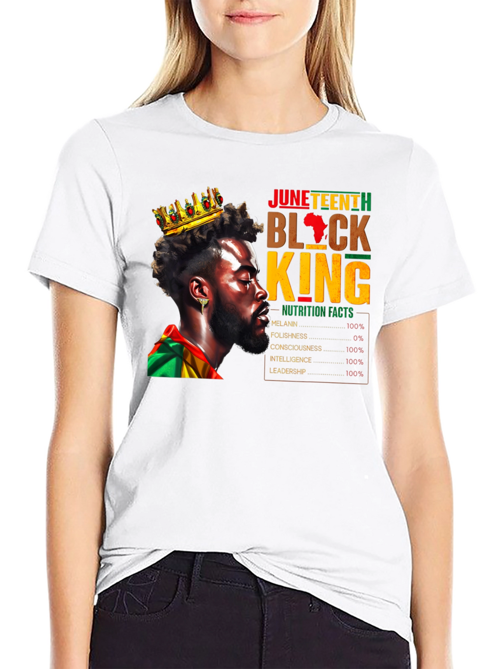 Juneteenth Black King T-Shirt