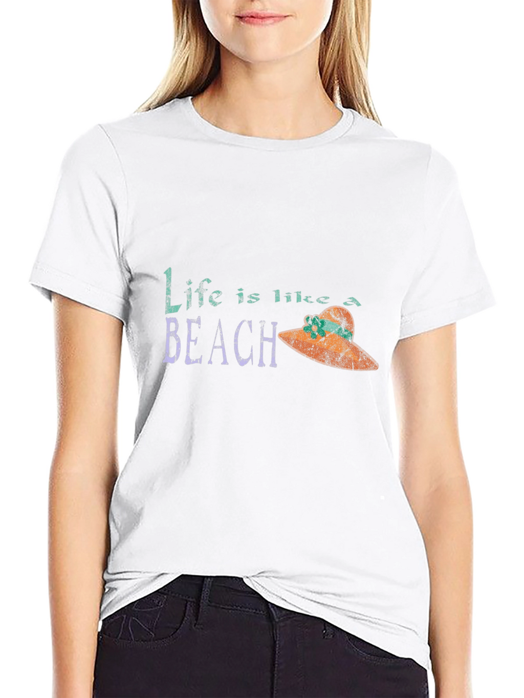 Life is Like a Beach Graphic Tee
