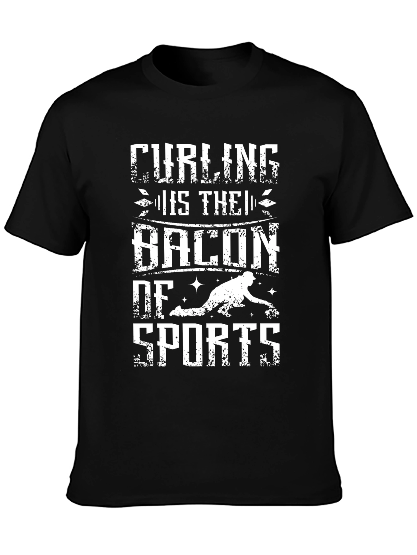 Curling is the Bacon of Sports Graphic T-Shirt
