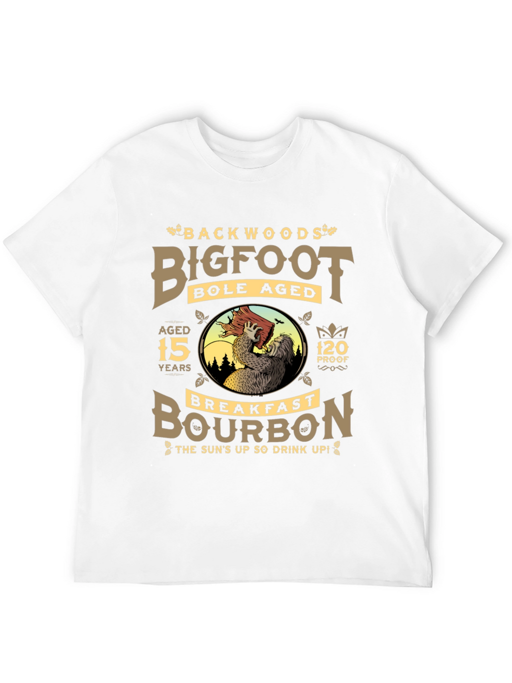 Backwoods Bigfoot Bourbon Black T-Shirt