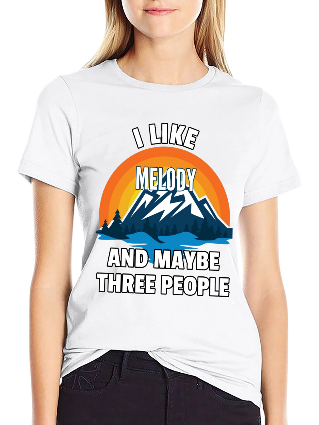I Like Melody & Maybe 3 People T-Shirt