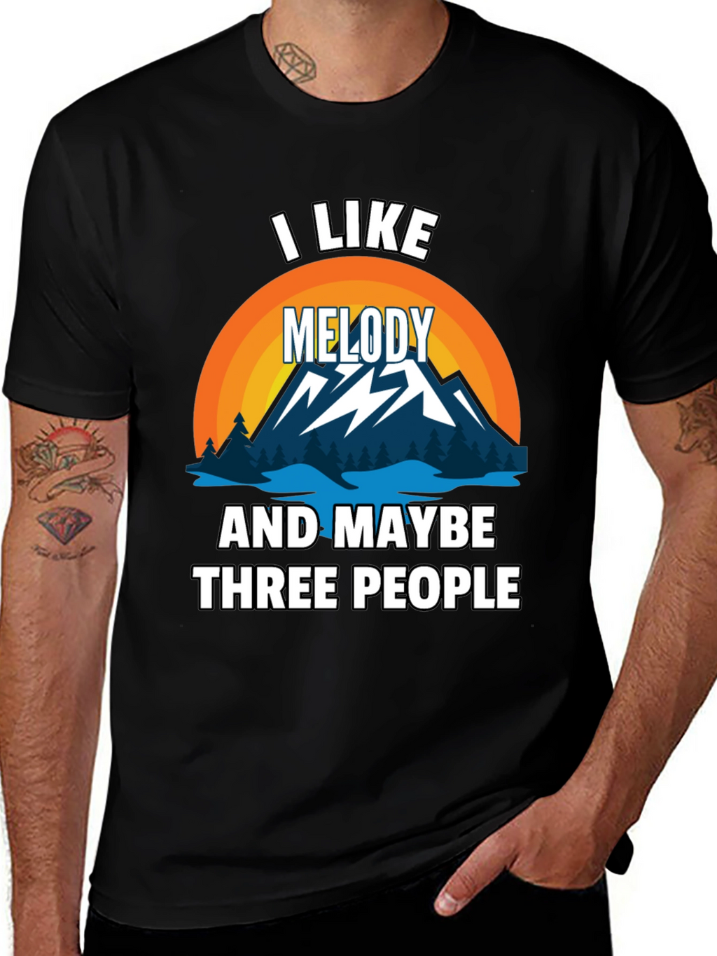 I Like Melody & Maybe 3 People T-Shirt