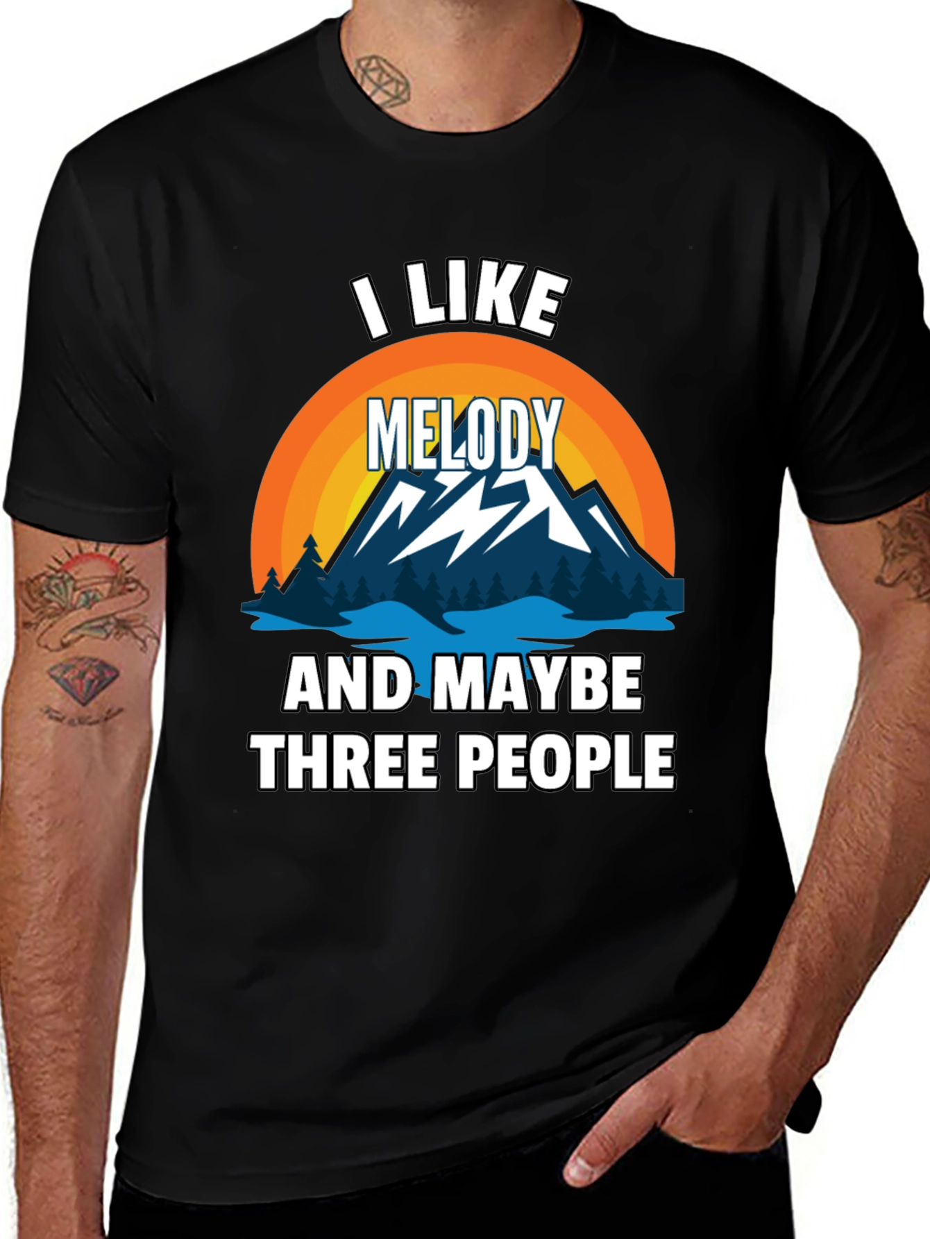 I Like Melody & Maybe 3 People T-Shirt