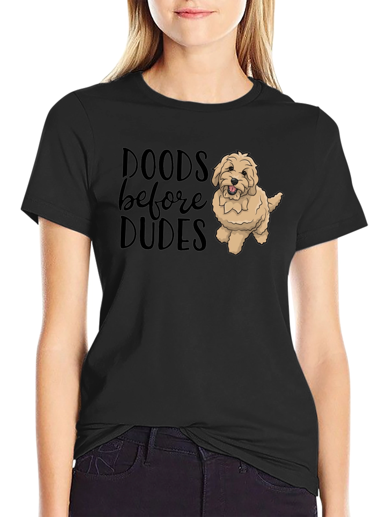 Doods Before Dudes Black T-Shirt