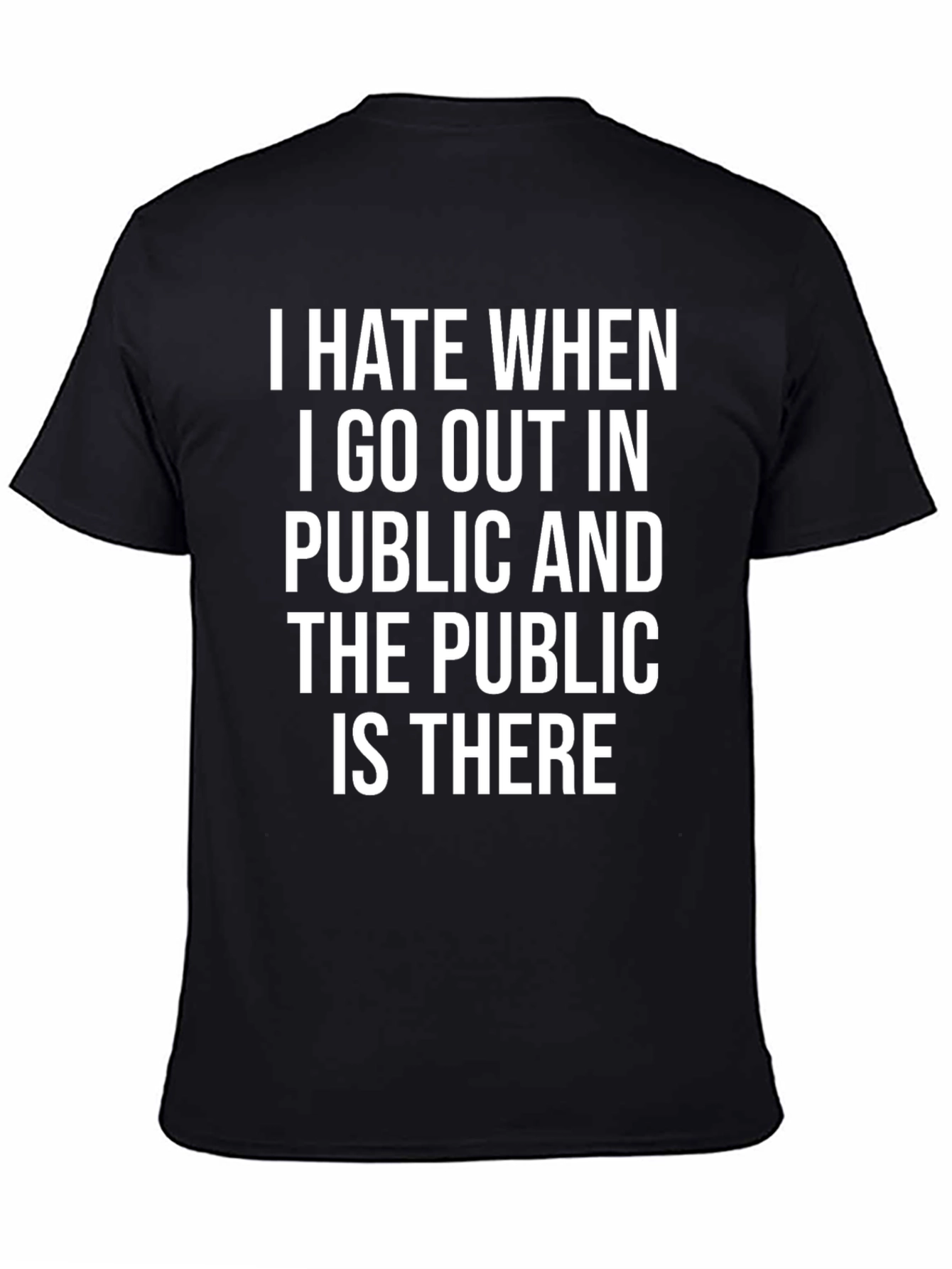 I Hate When the Public is There T-Shirt