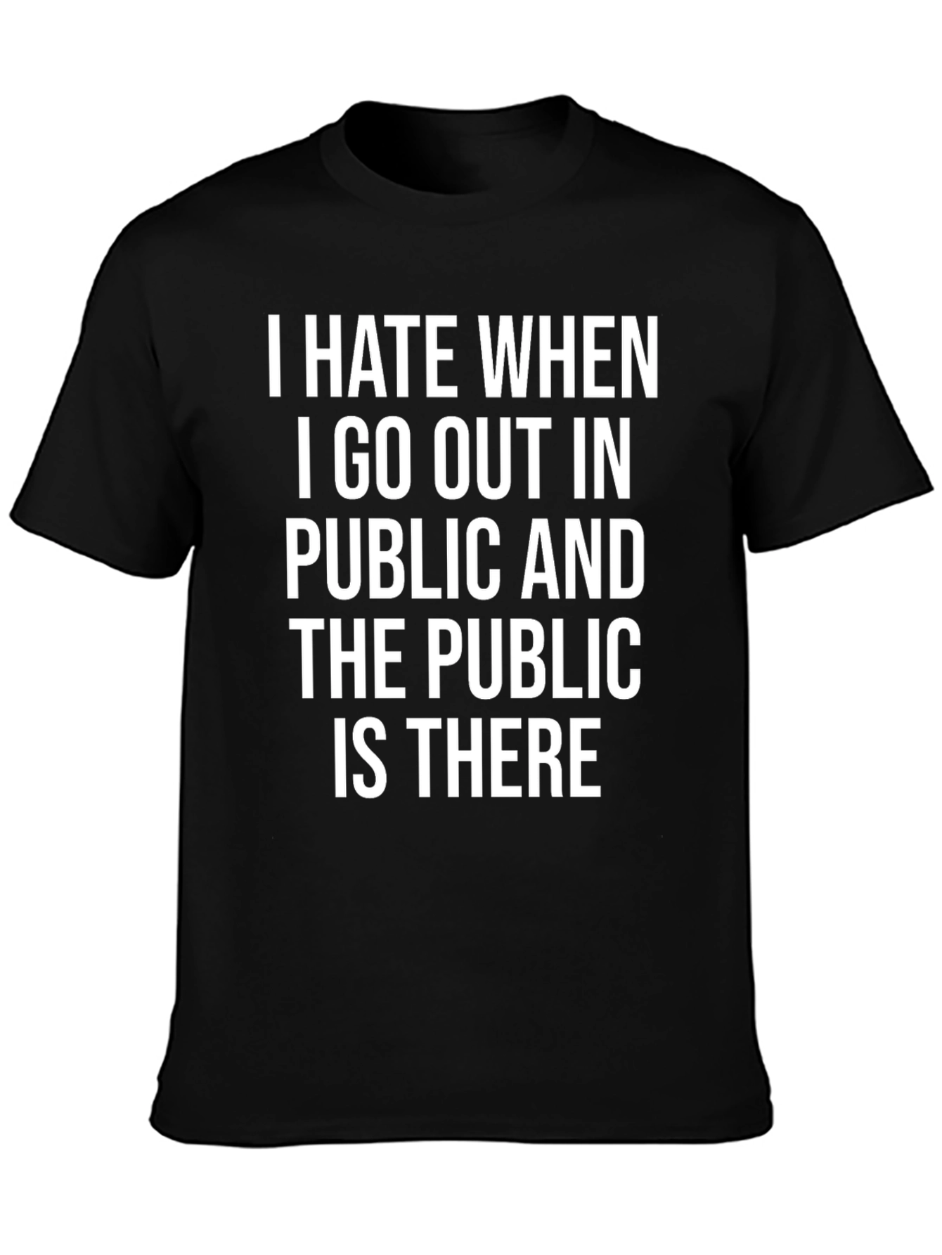 I Hate When the Public is There T-Shirt