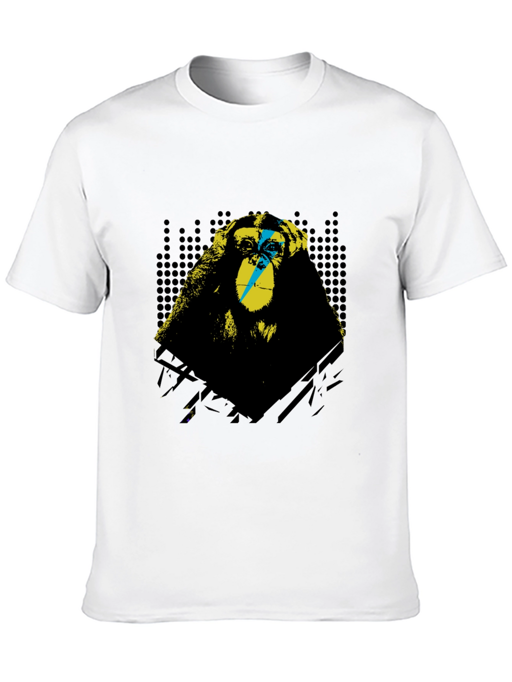 Monkey Graphic T-Shirt - Hear No Evil Design
